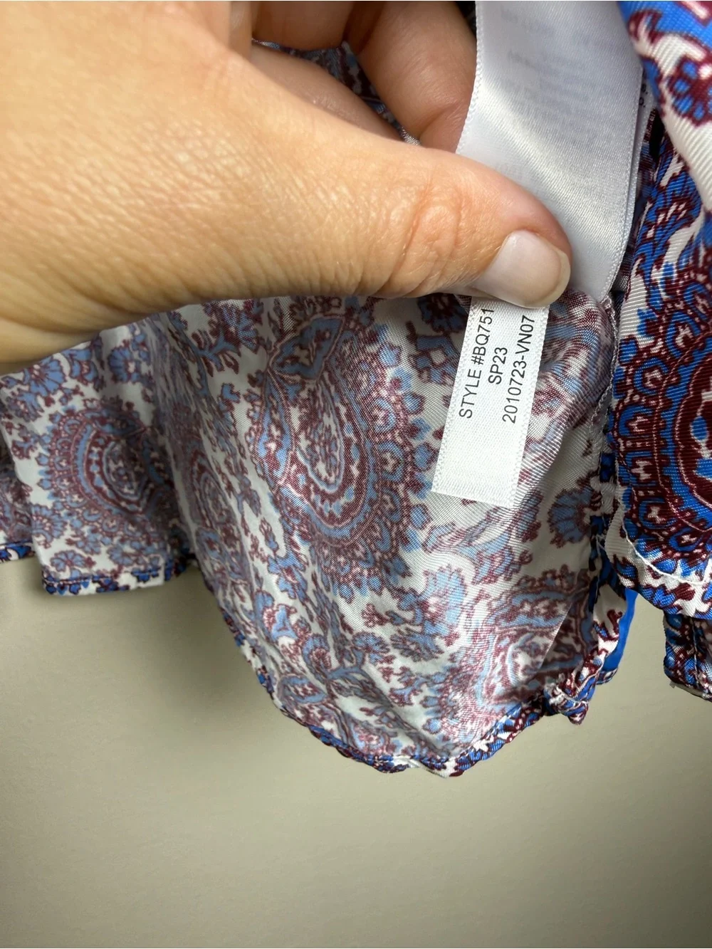 J. CREW Classic-Fit Drapey Cupro-Blend Shirt in Floral Crown Size 12